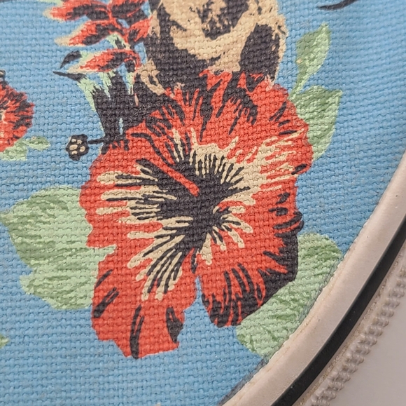 VANS AUTHENTIC STAR WARS YODA ALOHA FLORAL SKY BLUE OFF WHITE ERA Men 7/ Wm 8.5 - Picture 10 of 12